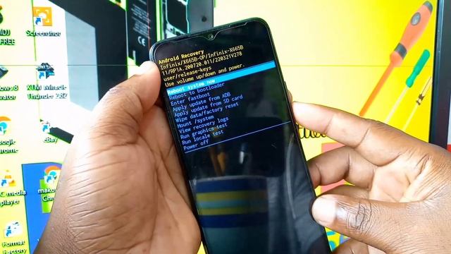 Infinix Hot 12i Hard Reset And Remove Pattern