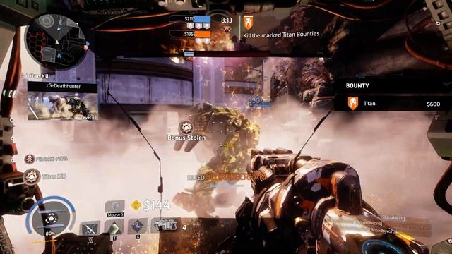 Titanfall 2 Crazy Ronin 17 kill streak смотреть онлайн