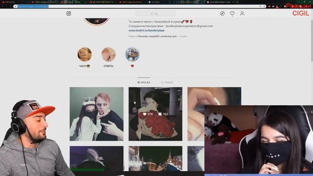RUSSIA PAVER ОЦЕНИВАЕТ ИНСТАГРАМ TENDERLYBAE смотреть онлайн