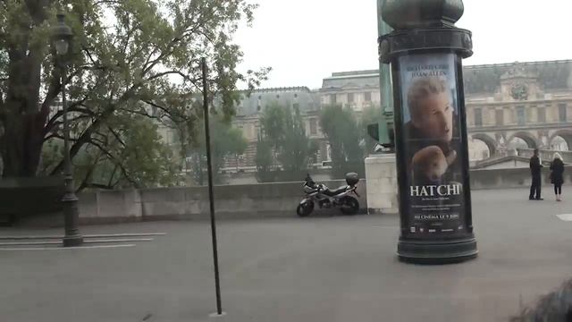 Бастующий Париж из окна автобуса(Часть 1).Франция