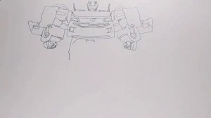 Belajar Menggambar Robot Mobil Tobot W - How To Draw Tobot W Transformers CarBot RTV - 또봇