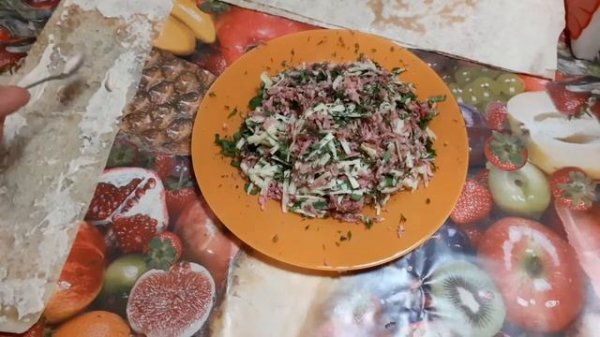 Чебуреки-треугольнички из лаваша