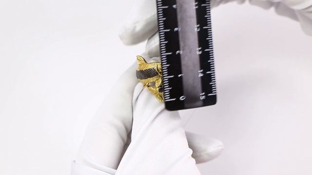 Кольцо из лимонного серебра Янтарная волна с фианитом Я820950пк-зр смотреть онлайн