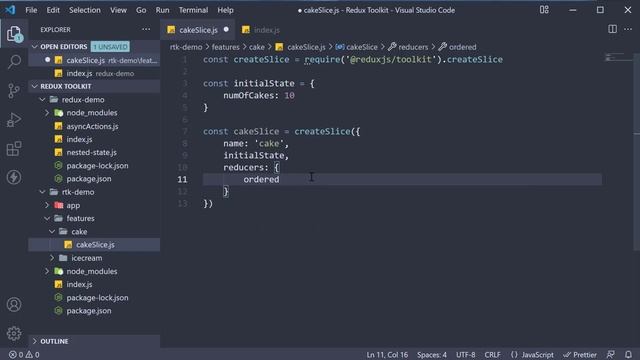 Redux Toolkit Tutorial - 19 - Cake Slice смотреть онлайн