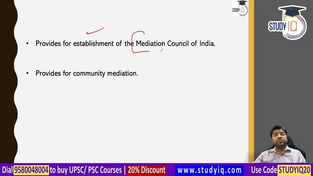 Draft Mediation Bill 2021 issued for public consultation - UPSC GS Paper 2 Ministry of Law & Justic смотреть онлайн
