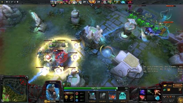 Dota 2 - Kunkka - 5 рапир смотреть онлайн