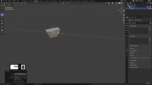 4. Lesson 4 - Blender Modeling Basics смотреть онлайн