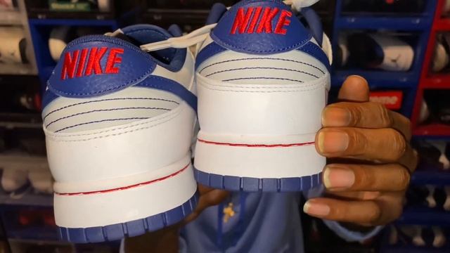 MUST WATCH‼️NIKE DUNK LOW “EMB 🏀NBA 75TH ANNIVERSARY BROOKLYN NETS”👟 смотреть онлайн