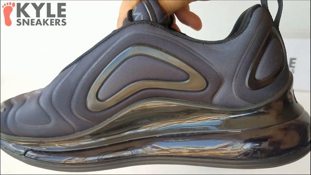 UA Air Max 720 All Black Unboxing Review смотреть онлайн