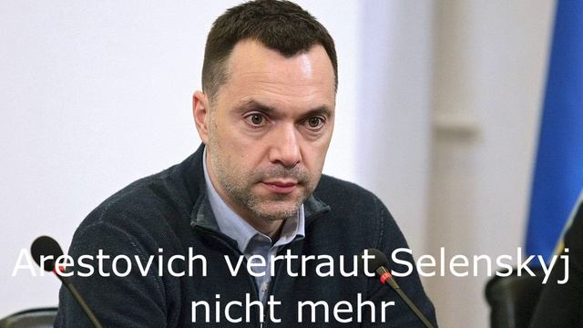 Arestovich Vertraut Selenskyj Nicht Mehr