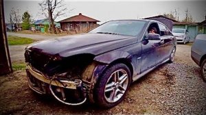 Первый запуск собранного в гараже Мерседес W204 рестайлинг
