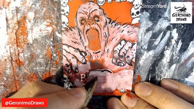 PRIMOR SACRIFICE - Geronimo Draws SKETCH CARDS смотреть онлайн