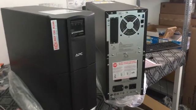 Bộ lưu điện APC Smart UPS 3000VA LCD 230V SMT3000I смотреть онлайн