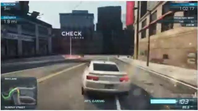 Racing with Chevrolet car in NFS MW|| NFS gaming|| смотреть онлайн