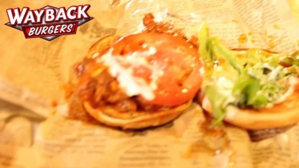 WAYBACK BURGERS Chicken Sandwich with Frank's Red Hot Sauce