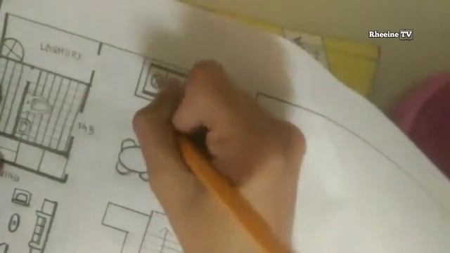 How to draw floor plan for 50 sqm 2 storey | Rheeine TV #Floorplanfor50sqm смотреть онлайн