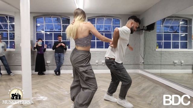 Sorush Elise Imaginate - M.R., F.S., Dimen5ions Bachata Demo 2024.10.20. At Bachata Musketeers