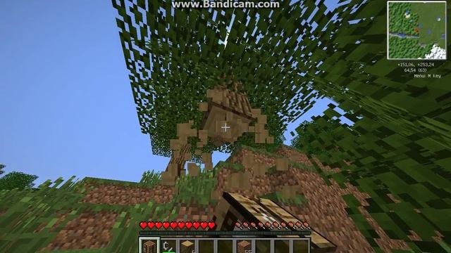 Выживание с Herobrine часть 1(Первые появления херобрина)