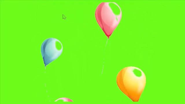 Футаж на хромакее воздушные шарики смотреть онлайн