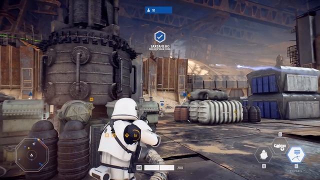 Ионная турель против снайпера [STAR WARS Battlefront 2] смотреть онлайн
