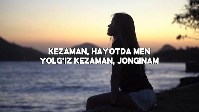 Laylo - Jonginam | Karaoke | Lyrics | Matni |  @uzbekradio   