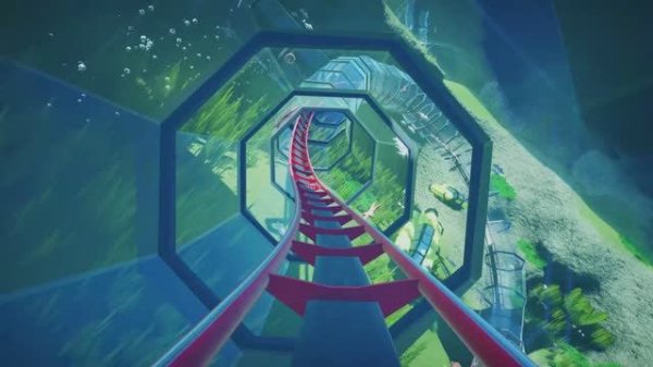 Морская жизнь. Американские горки 3D