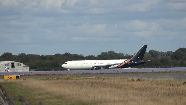 (4K) First 767-300 In 16 Years At Groningen Airport! - Titan Airways 767 Landing And Fast Take Off