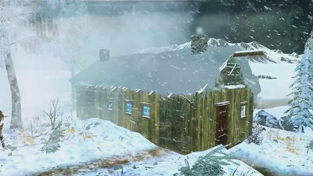 Вой ветра и звуки снежной бури в горах. Расслабляющая зимняя атмосфера под звуки снежной бури смотреть онлайн