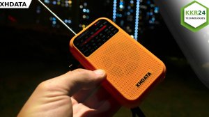 Радиоприемник XHDATA D-220 Полный обзор, мини портативное радио