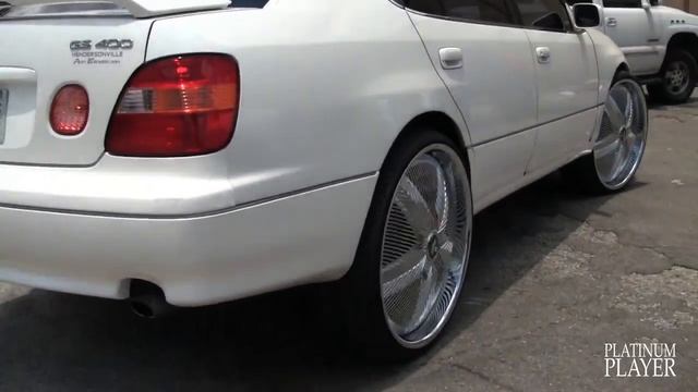 LEXUS GS 400 on 26 INCH DUB TRIPPIN MEMPHIS смотреть онлайн