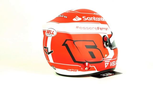 Casco Mini Helmet Escala 1:2 2022 - Charles Leclerc смотреть онлайн