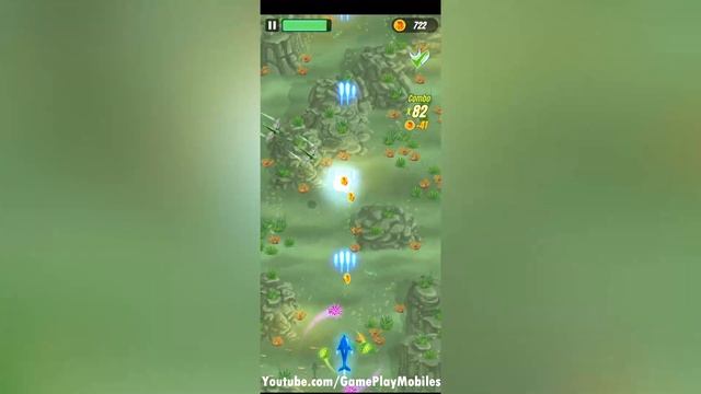Sea Invaders Galaxy Shooter - Shoot ‘em up! - Gameplay Walkthrough - Levels 1-10 смотреть онлайн