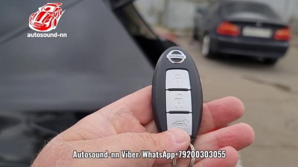 Nissan Murano Z51 часть 2 Установка Сигнализации Starline A93 2 can/2lin eco