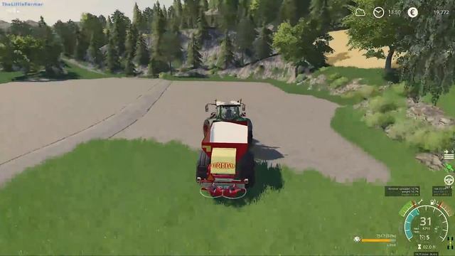 Wrapping & collecting grass bales, sowing, selling silage | Swisstouch #06 | FS19 TimeLapse | 4K смотреть онлайн
