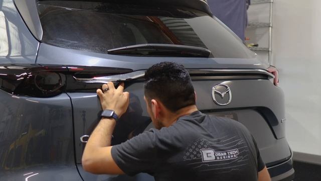 2021 Mazda CX 9 Rear Chrome Delete Install смотреть онлайн