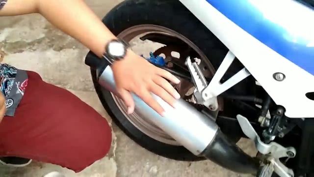 Motor 250 CC 4 Cylinder Bukan ZX25R aja! FZR 250 смотреть онлайн