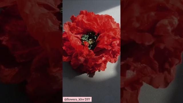 Маки из шёлка смотреть онлайн