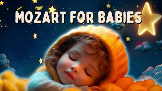 Классическая музыка моцарта для детей и малышей развития и доброго сна - 432ГЦ усыпляющая музыка