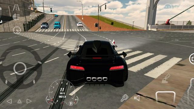 Прыжки на AUDI R8