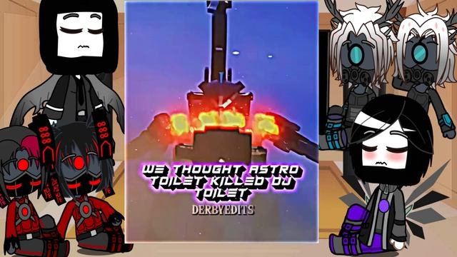 Past Skibidi Toilet Reacts To Future Titan TV Man || Part 1 || Gacha  React