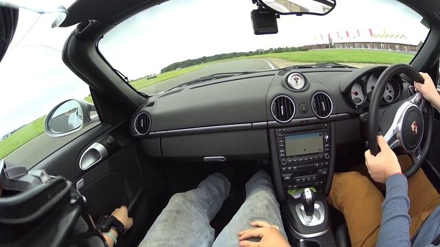 Bedford West 2010 Porsche Boxster S PDK July 2016 Passenger Helmet Cam 2 смотреть онлайн
