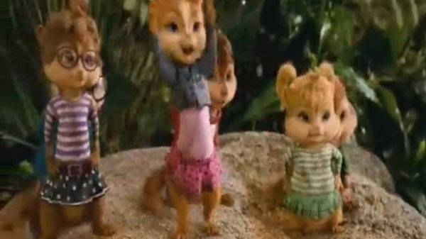 Alvin y las ardillas 3 escena de Bad Romance