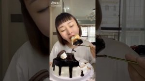 ASMR CREAMY CAKES 먹방 | 饮食表演 | การแสดงการกิน| 食事ショー
