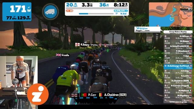 Ride with Geraint Thomas and Eric Min смотреть онлайн