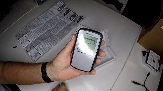 Airthings Home Radon Detector Opening And First Use