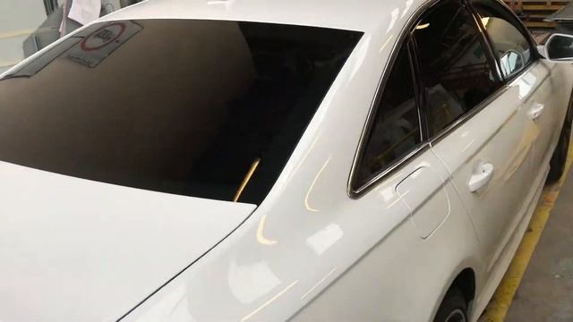Audi A6 20% window tint, Exclusive Tinting. смотреть онлайн