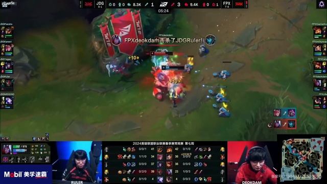 JDG vs FPX Highlights ALL GAMES | LPL 2024 Spring | JD Gaming vs FunPlus Phoenix смотреть онлайн
