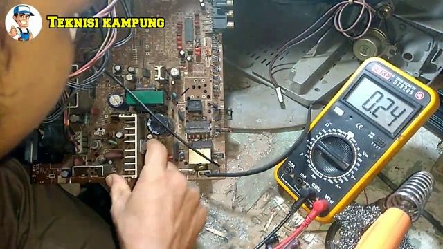 TV LG Turbo Swing Tidak bisa hidup atau Mati dan LED Indikator Cuma Berkedip Ternyata ini masalahny смотреть онлайн