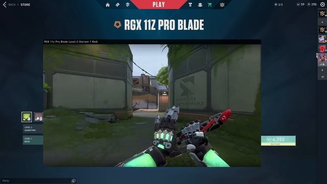 VALORANT i got rgx 11z pro blade but.. :( смотреть онлайн
