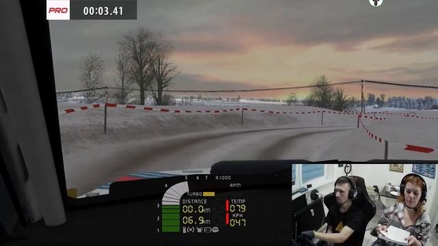 Rally Moose Goondose 2024 February | Lancia Delta HF | Richard Burns Rally real codriver смотреть онлайн